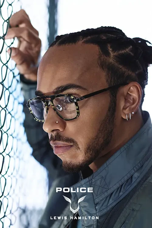 Lewis Hamilton for Police eyewear